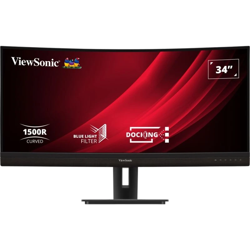 ViewSonic VG3456C 34" UltraWide Curved Monitor – 3440x1440 QHD