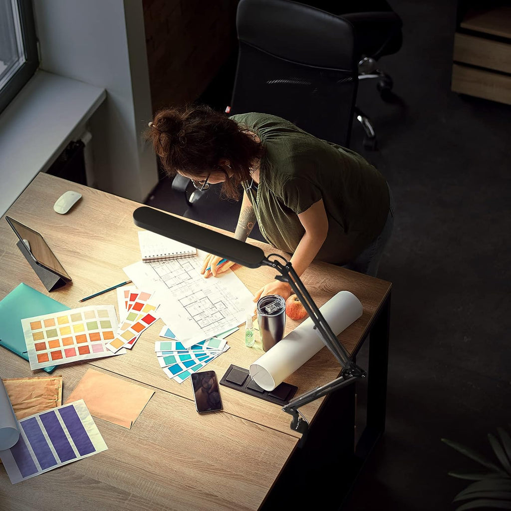 Led Desk Lamp - Desk Light for 31.5" Tall - 5 Color Modes X 11 Brightness Levels